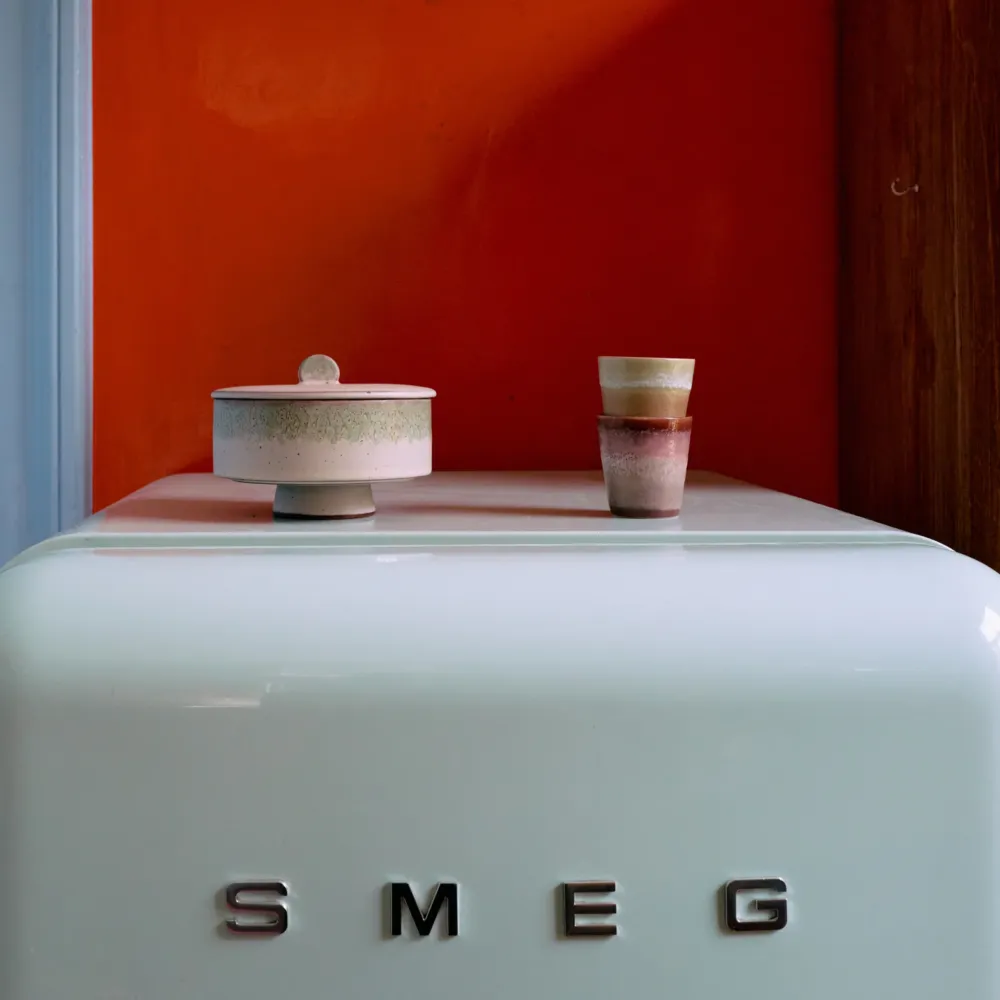 HK Living 70s Ceramics Koffiekop Umber