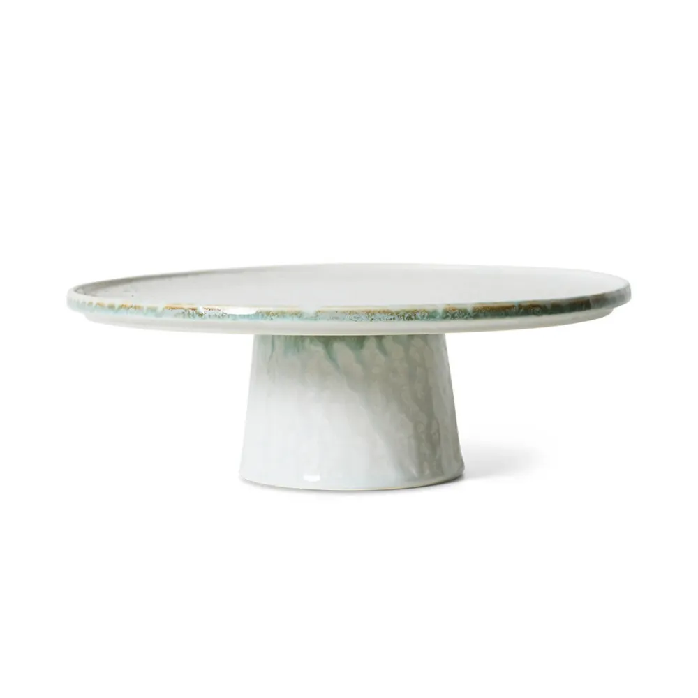 HK Living 70s Ceramics Plateau/Taartschaal Smudge M