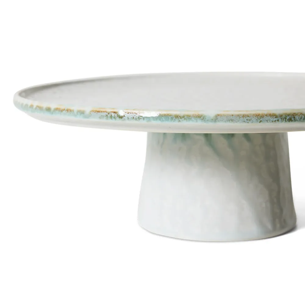 HK Living 70s Ceramics Plateau/Taartschaal Smudge M