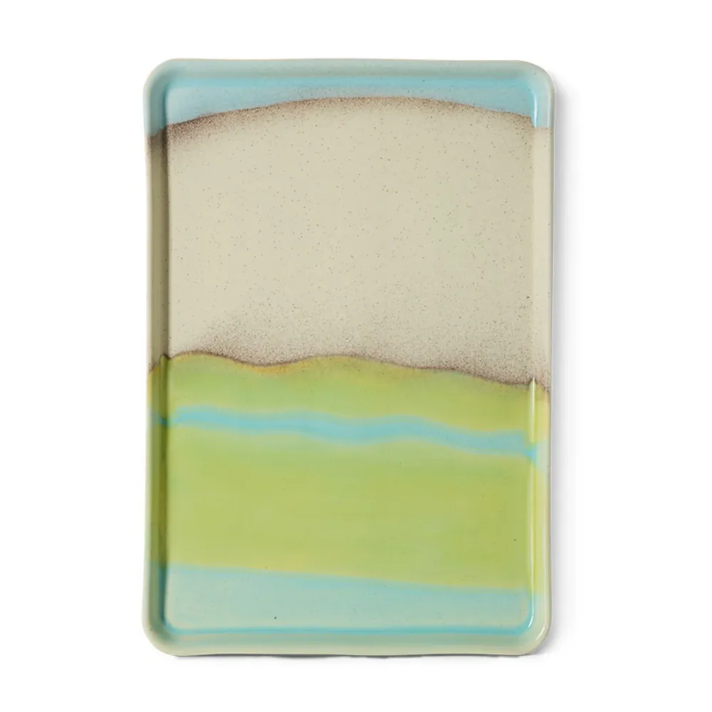 HK Living 70s Ceramics Schaal Glint L
