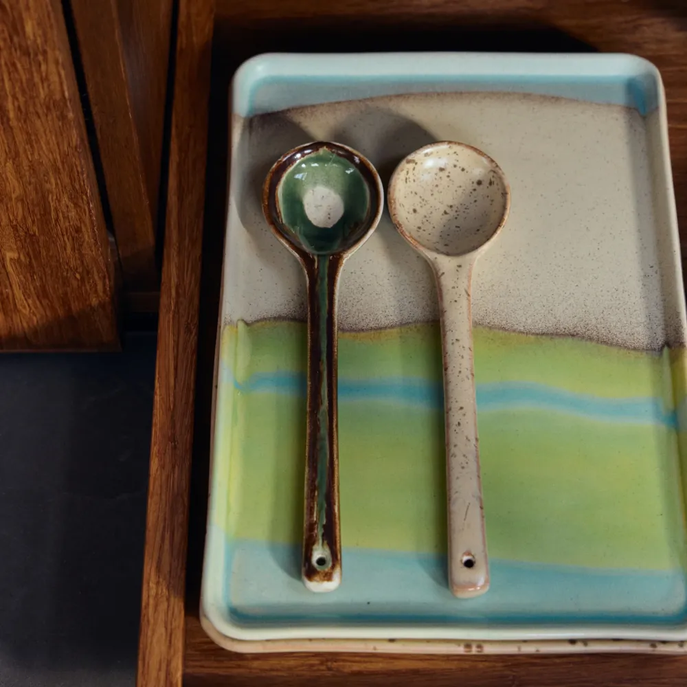 HK Living 70s Ceramics Schaal Glint L