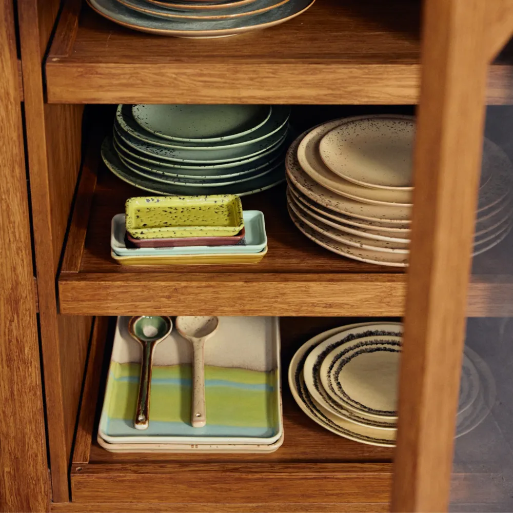HK Living 70s Ceramics Schaal Glint L