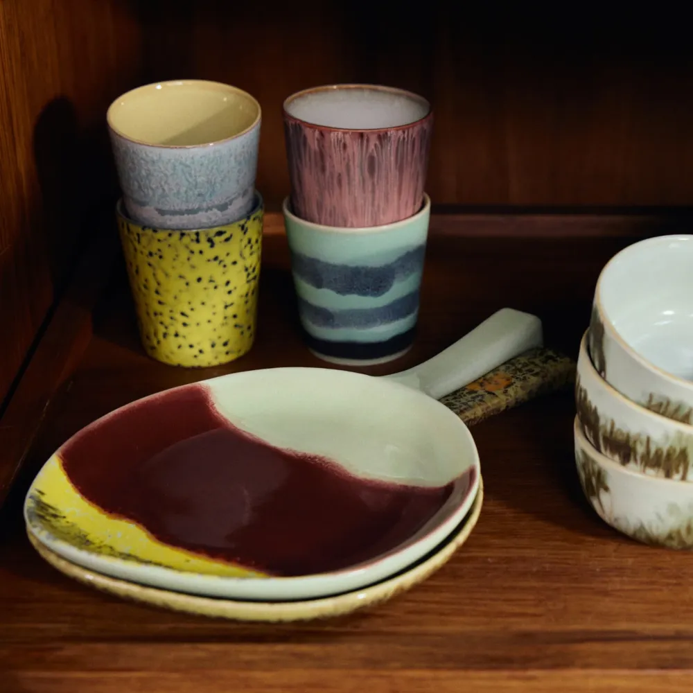 HK Living 70s Ceramics Schotel Fjord