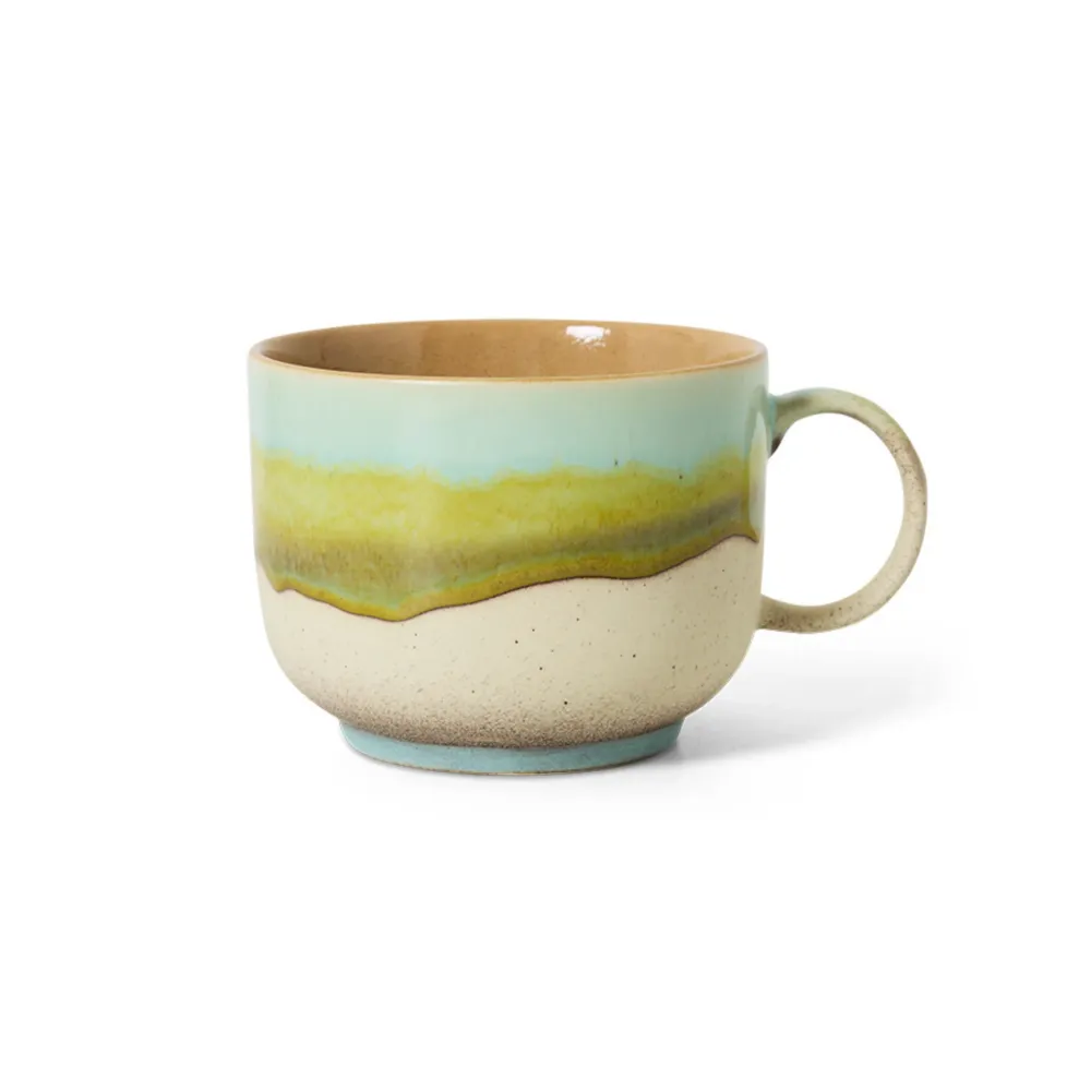 HK Living 70s Ceramics Theekop Glint