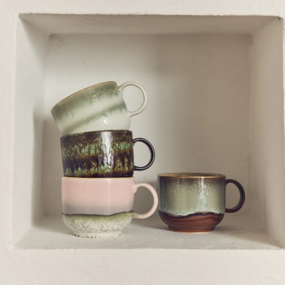 HK Living 70s Ceramics Theekop Vesper
