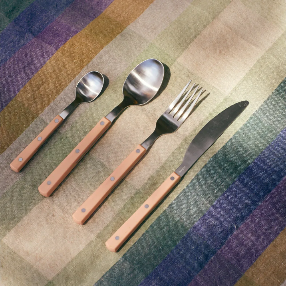 HK Living 70s Cutlery Tafellepel Perzik