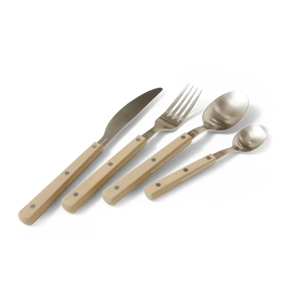 HK Living 70s Cutlery Tafelvork Olijfgroen