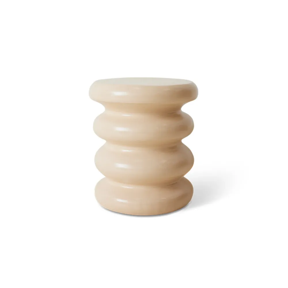 HK Living Allure Bijzettafel Crème