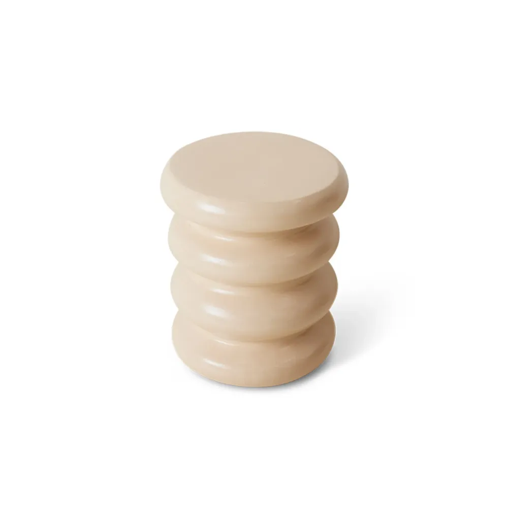 HK Living Allure Bijzettafel Crème