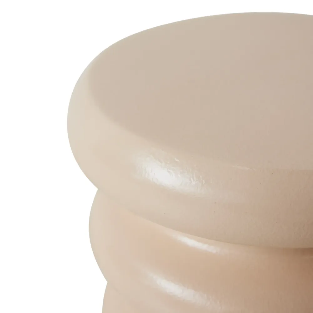 HK Living Allure Bijzettafel Crème