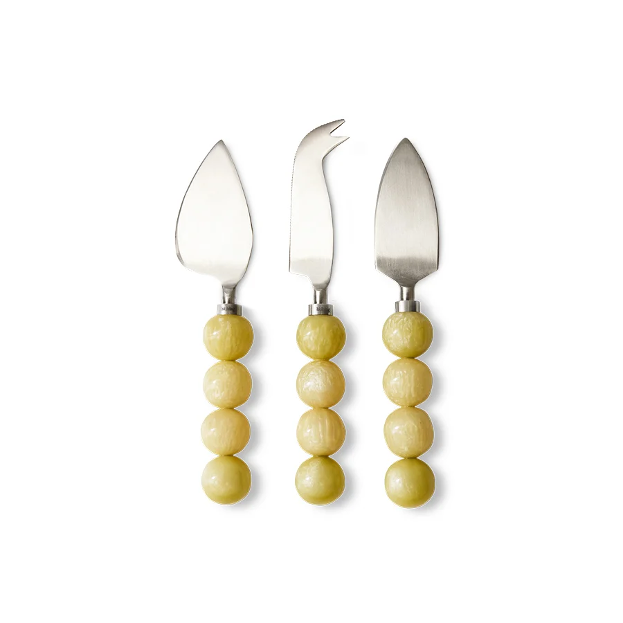 HK Living Cheese knife set Sage