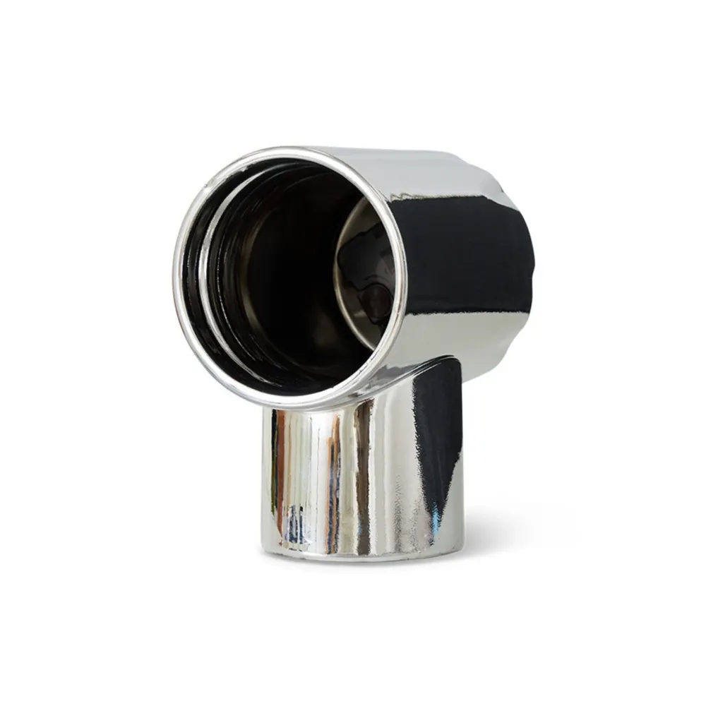 HK Living Retro Klok Chrome