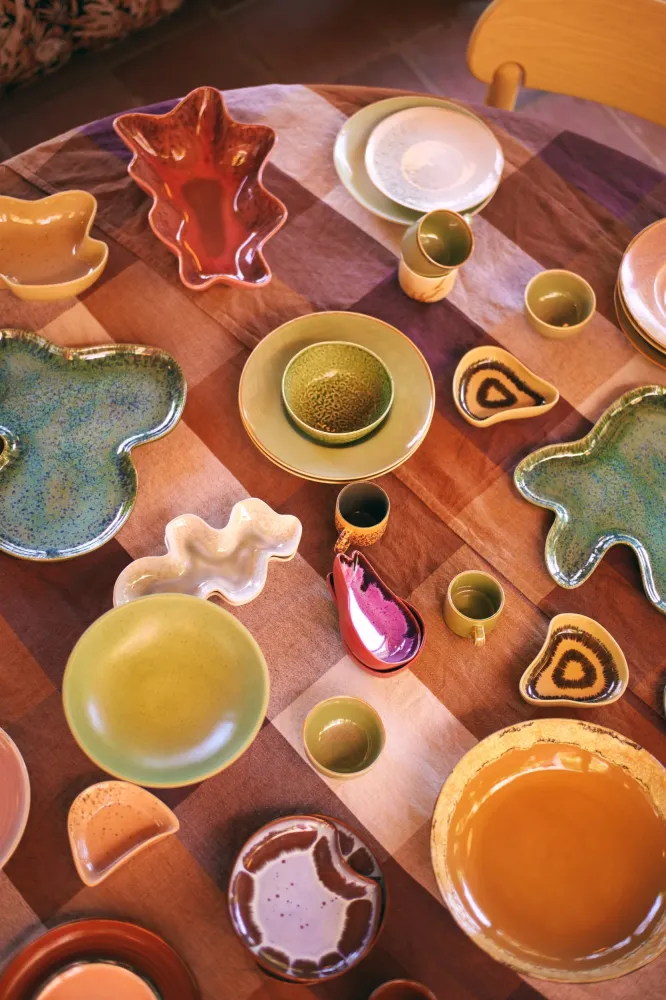 HK Living Shell Ceramics plates & bowls Shell