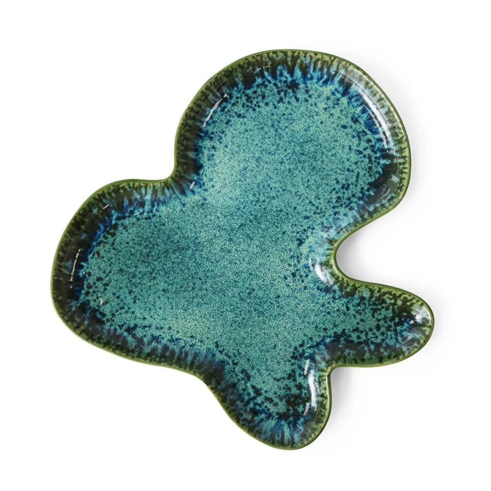 HK Living Shell Schaal Teal