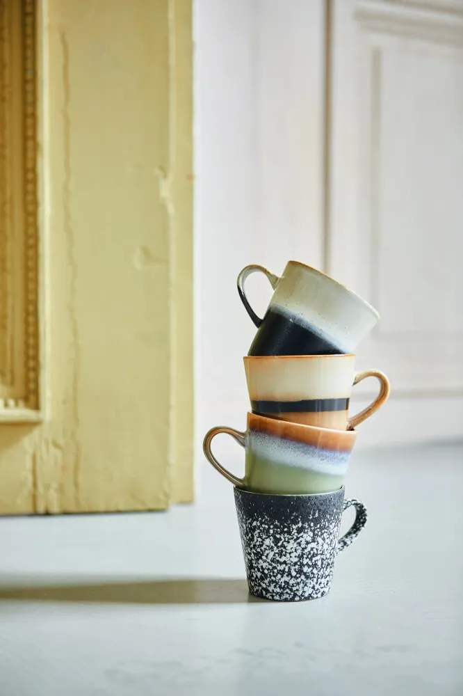 70s ceramics americano mok fire HKliving