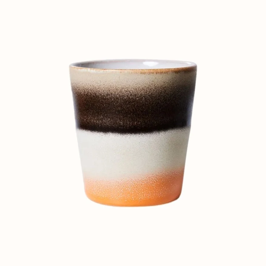 70s ceramics coffee mug life on mars HKliving