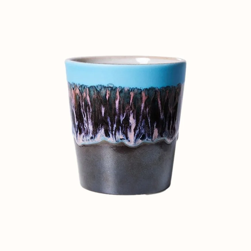 70s ceramics coffee mug - mr.blue HKliving