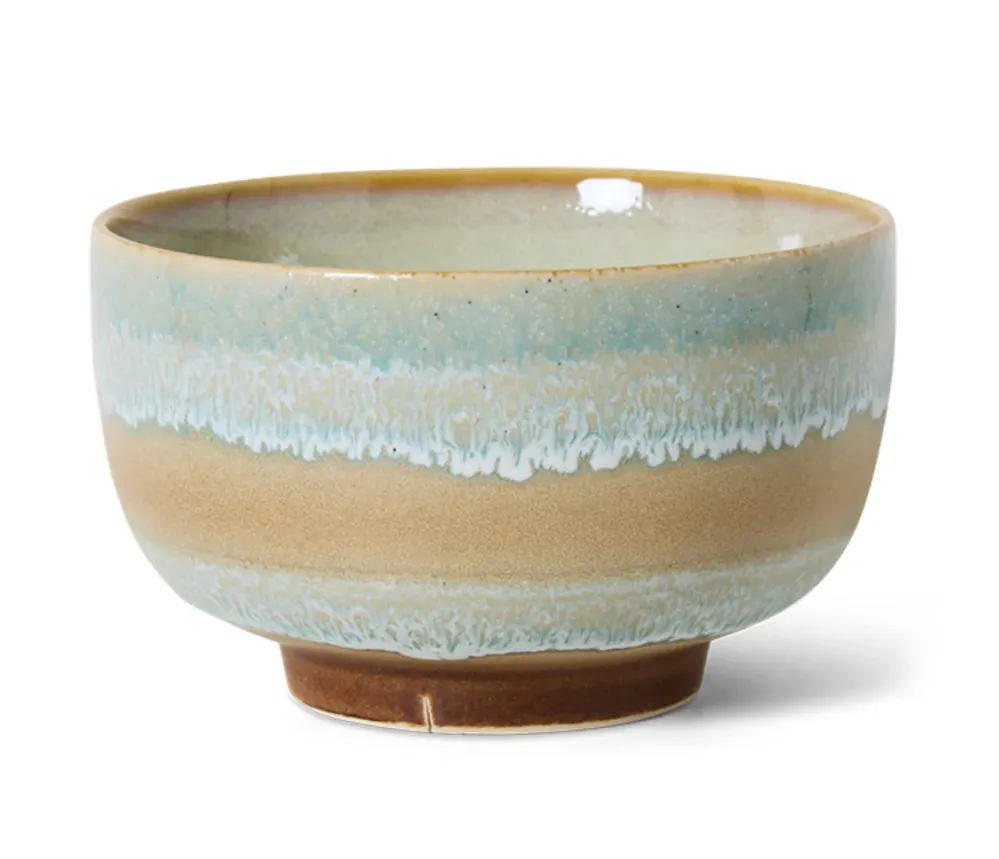HKliving Schaal 70s ceramics noodle bowl skyline