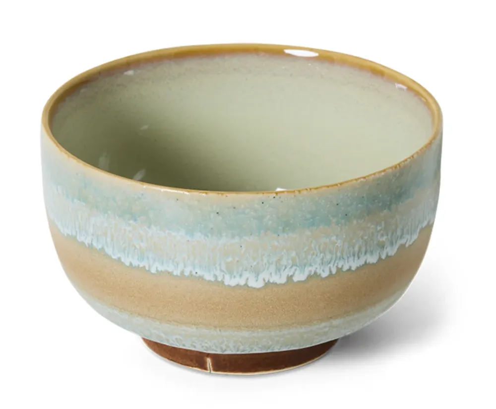 HKliving Schaal 70s ceramics noodle bowl skyline