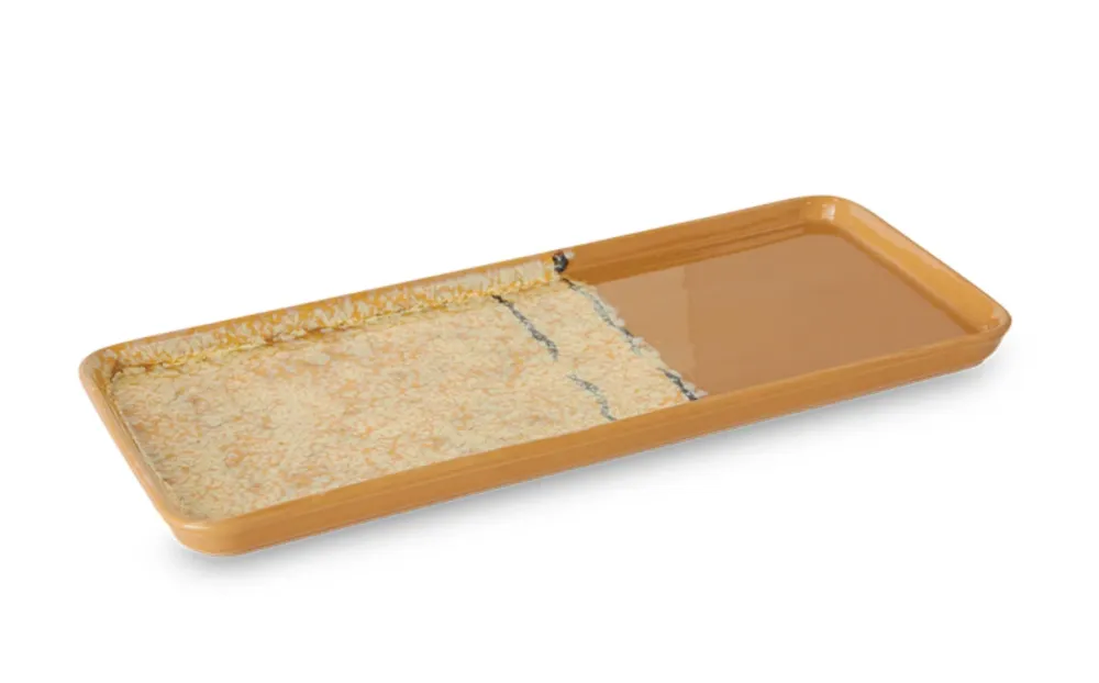 HKliving Schaal 70s ceramics Plateau Cake Tray Sunbeam
