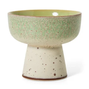 HKliving Schaal 70s Ceramics Tapas Bowl On Base Slush L