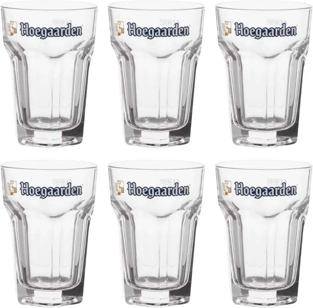 Hoegaarden Bierglazen Witbier - 330 ml - 6 stuks
