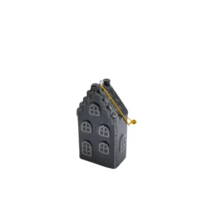 Kersthanger Huisje zwart Home Society