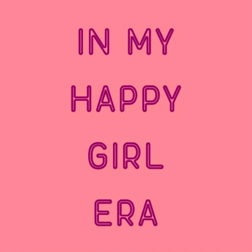Magneettegeltje Happy Girl Era Homebound by KY
