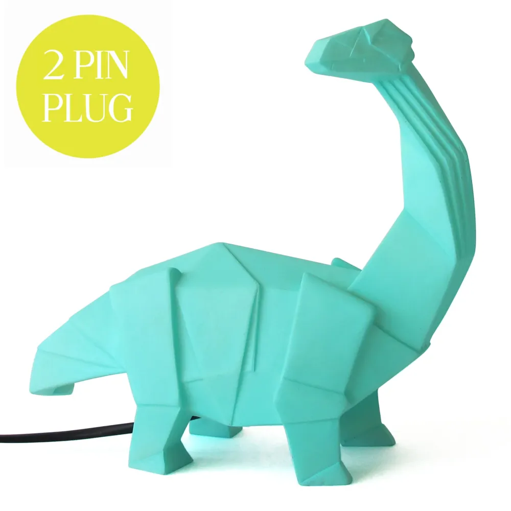 House Disaster groene dinosaurus lamp