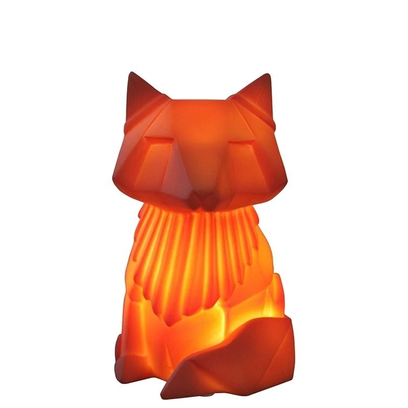 House Disaster mini led lamp orange fox