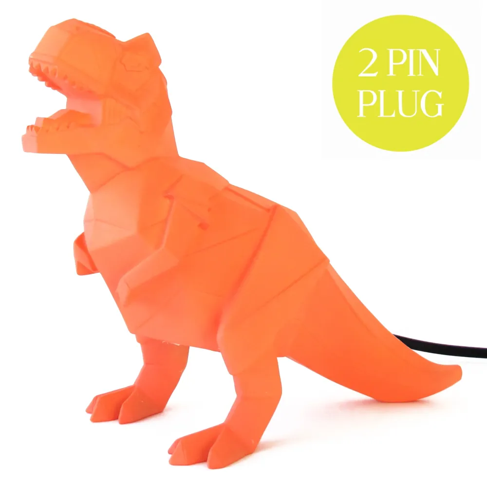 House Disaster oranje dinosaurus lamp