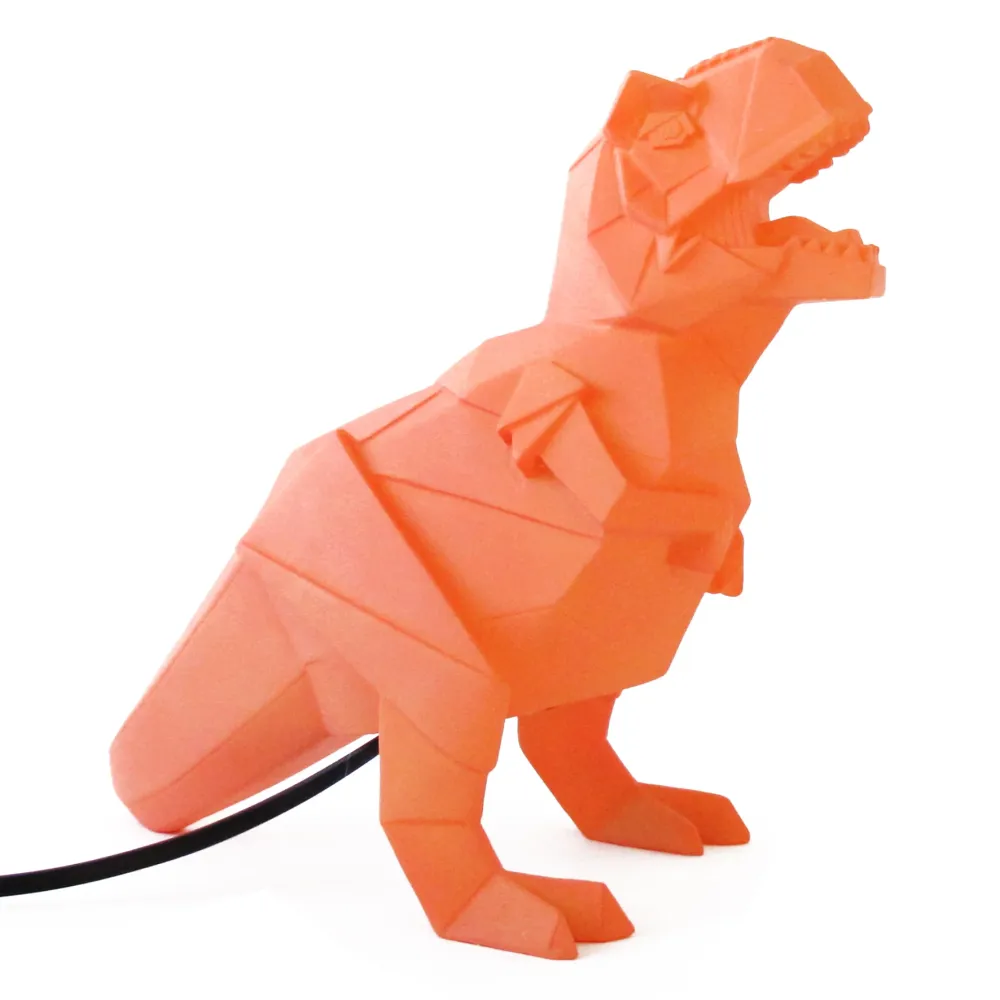 House Disaster oranje dinosaurus lamp