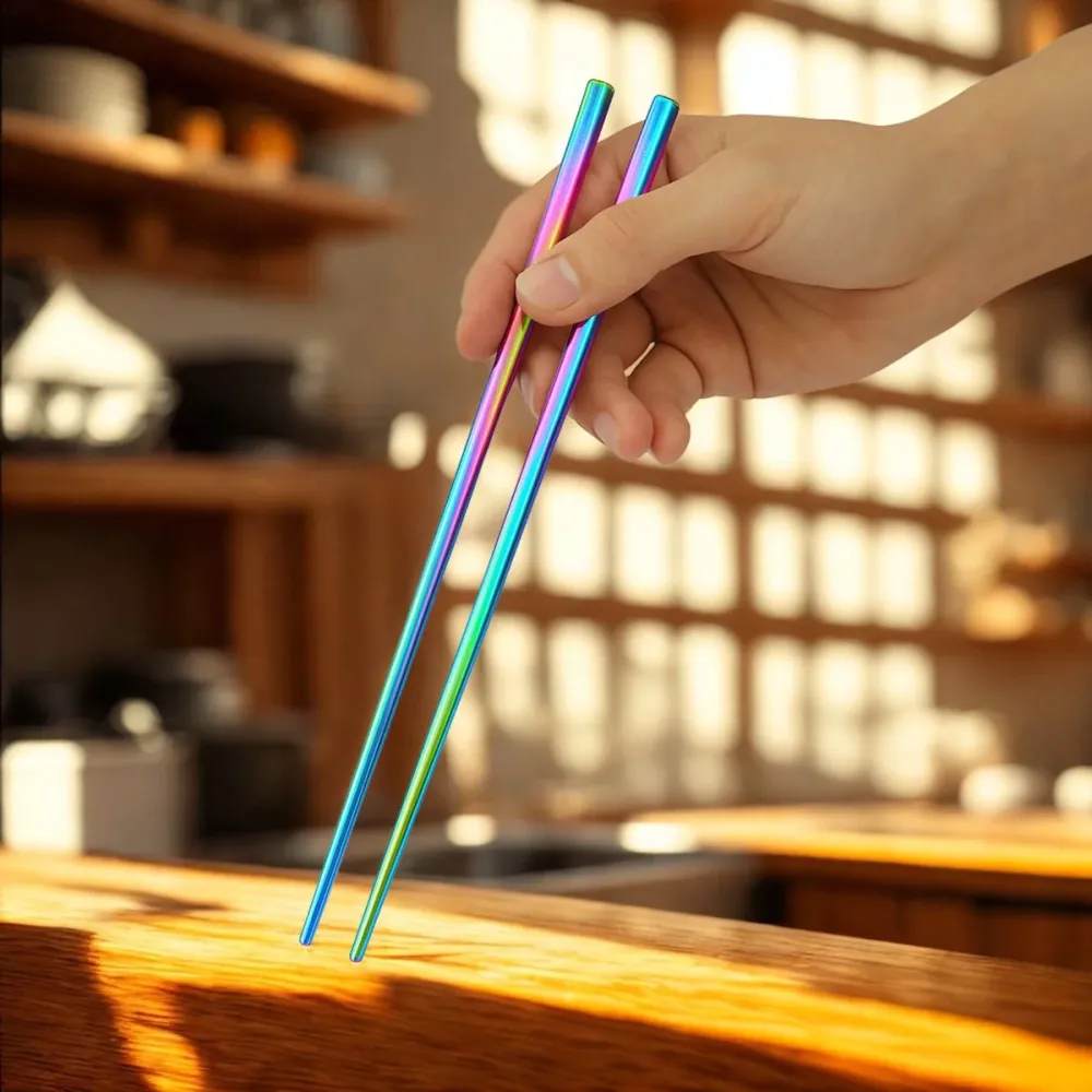 Chopstick Set Rainbow House of Husk