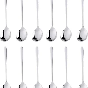 Koffielepels 12cm Zilver 12 Stuks House of Husk