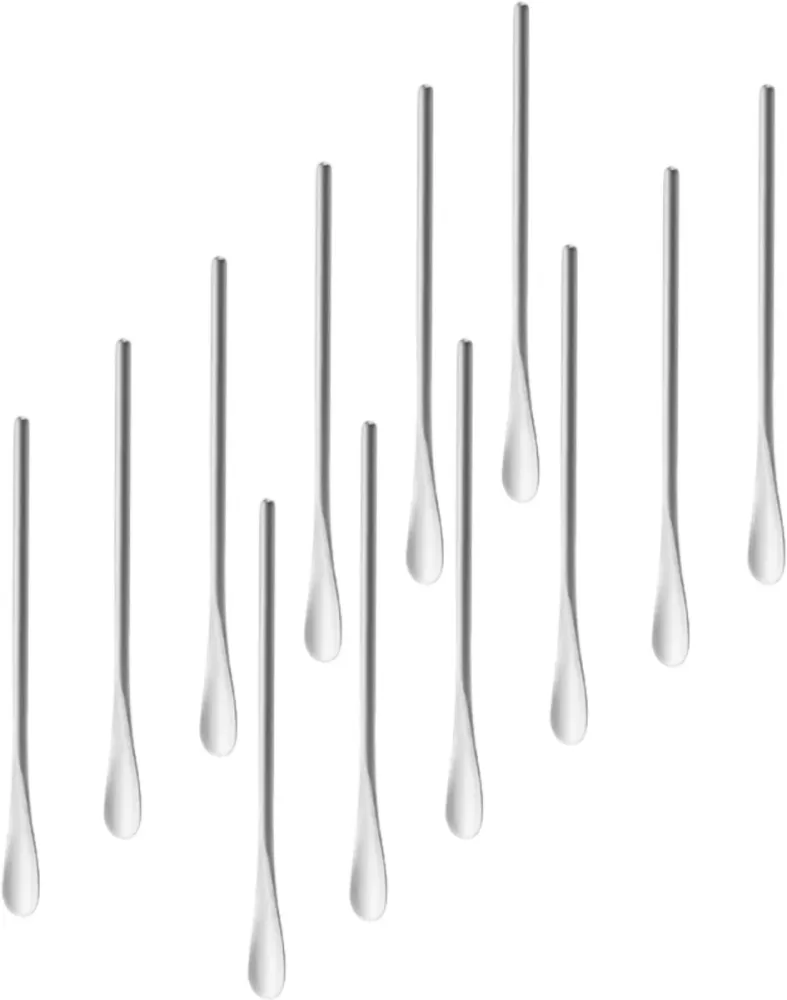 Matte Theelepels 13cm Zilver 12 Stuks House of Husk