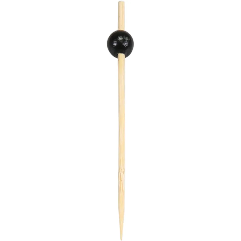 Houten bol prikker 120mm 250st. -