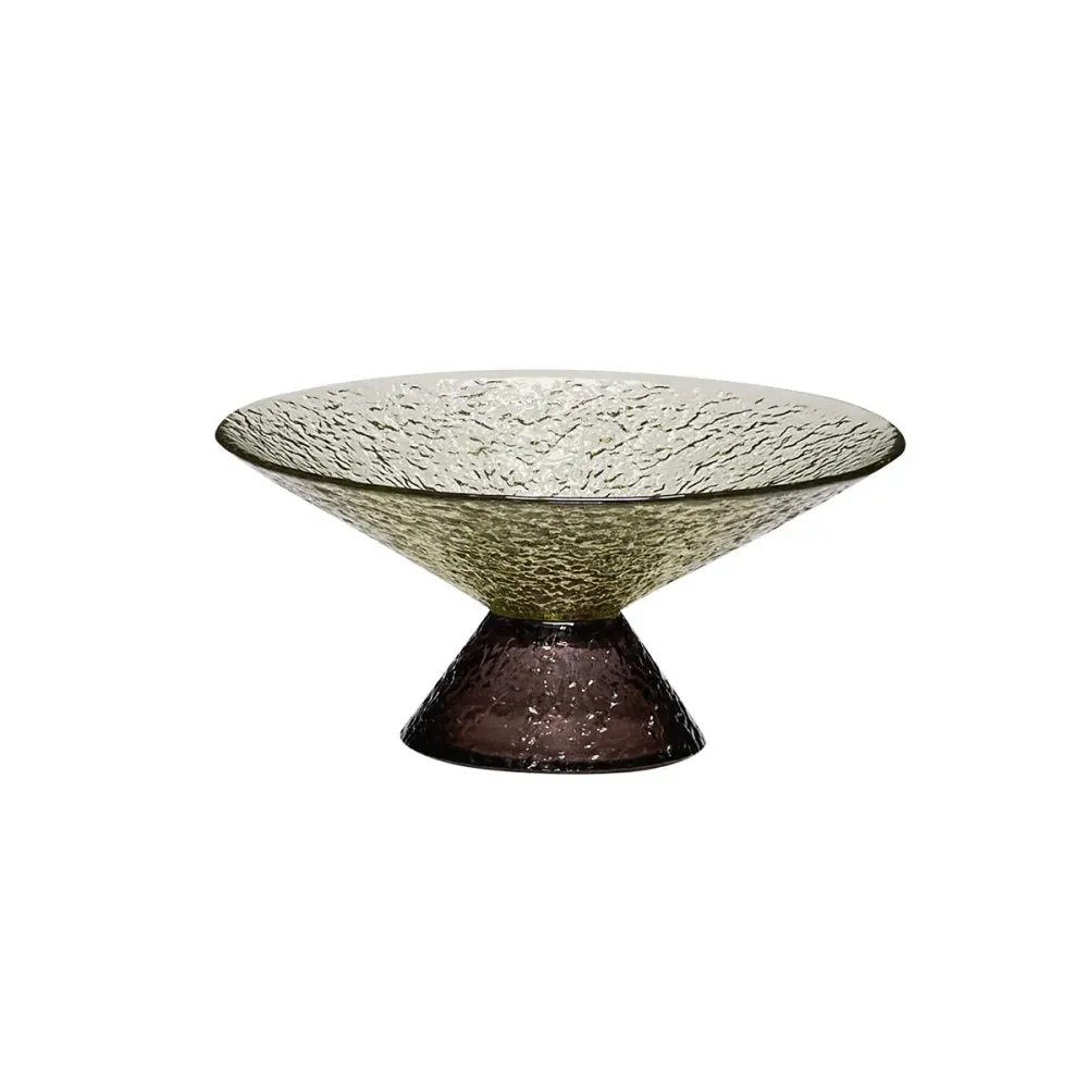 Hübsch glazen kom Bonbon - glas - ø15xh7cm Hubsch