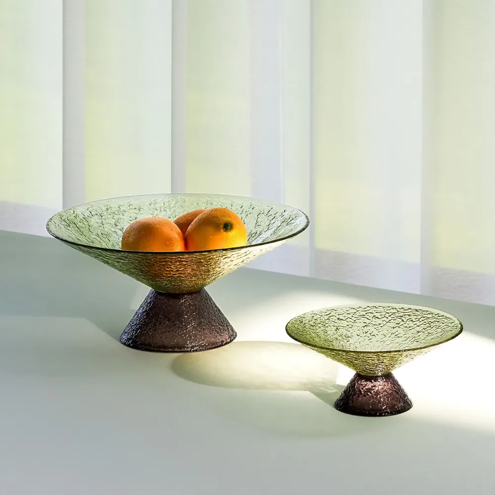 Hübsch glazen kom Bonbon - glas - ø15xh7cm Hubsch