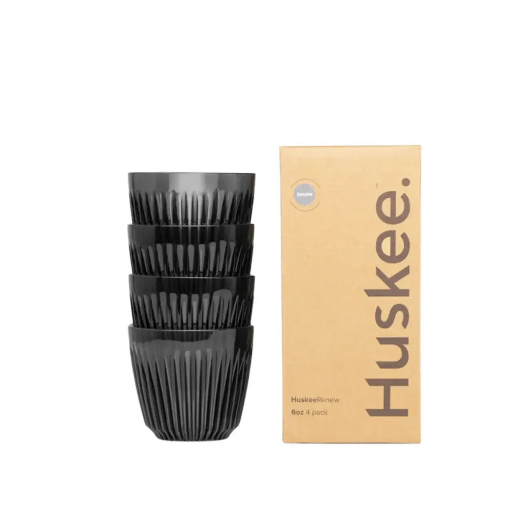 Huskee Renew 6oz 4-pack Smoke