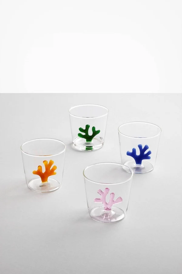 Ichendorf Coral Reef waterglas / glas oranje koraal Ichendorf Milano