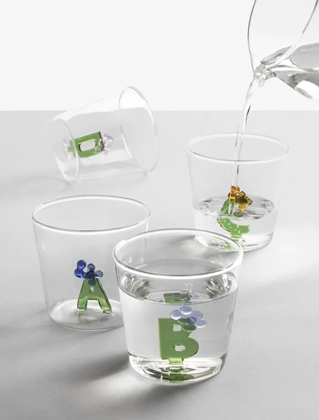 Ichendorf Greenwood bloom alfabet glas - letter O Ichendorf Milano