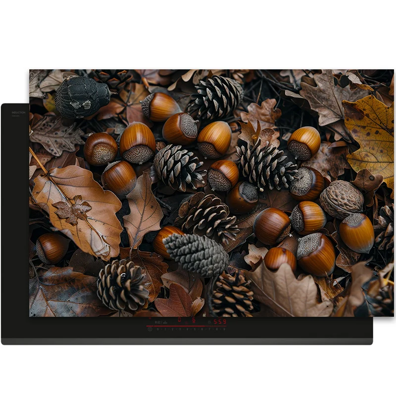 Inductiebeschermer - Herfst - Bosvondsten Inductie Maatje