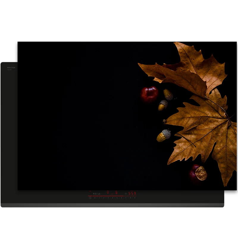 Inductiebeschermer - Herfst - Eikels & Kastanjes Inductie Maatje