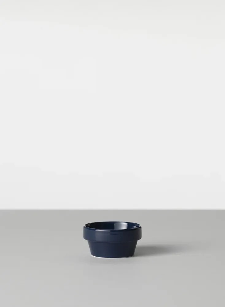 Blockbowl klein, marineblauw Interior Objects