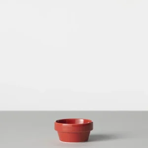Blockbowl klein, Rood - Hasami Interior Objects