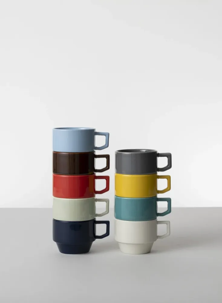 Blockmug, Geel - Hasami Interior Objects