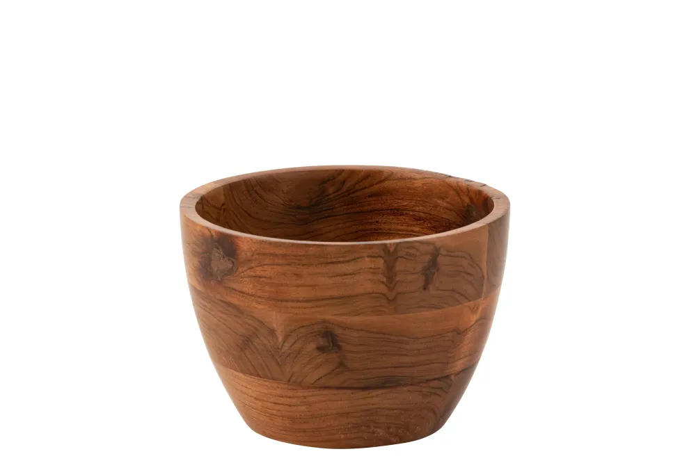 J-Line kom Kota Acacia - hout - naturel - large
