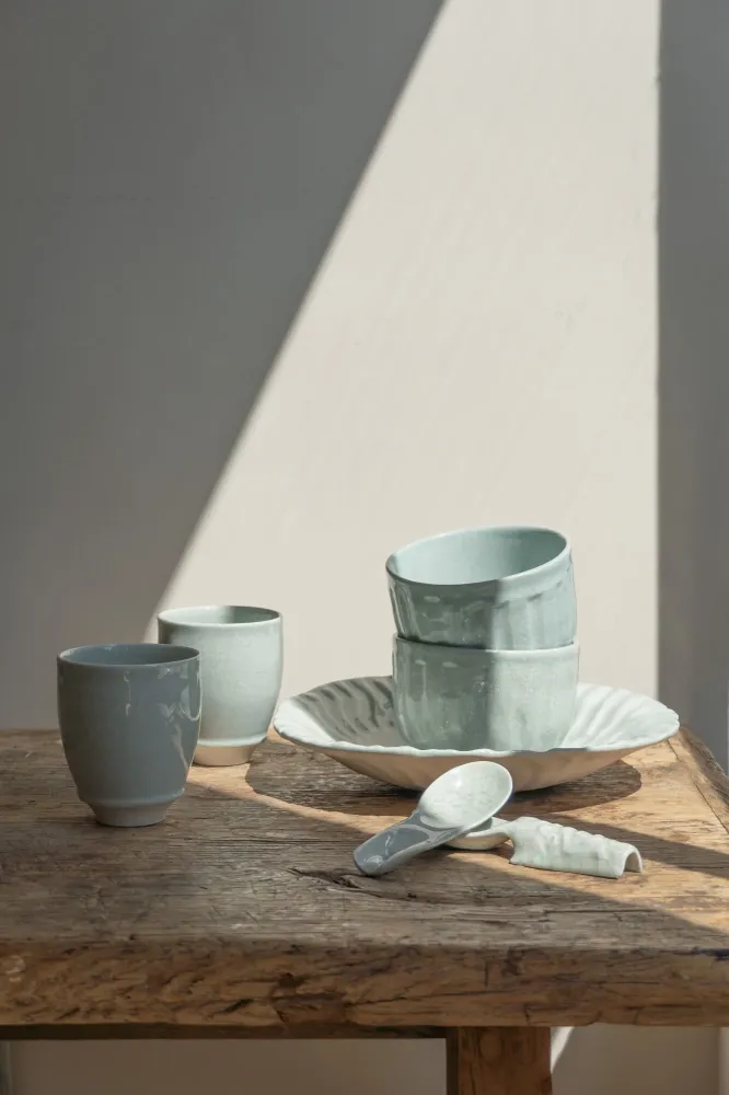 Dashi Bowl Soft Green Jars Ceramistes