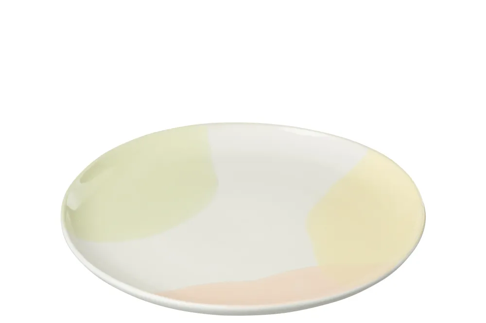J-Line Bord Punt Porselein Mix Medium