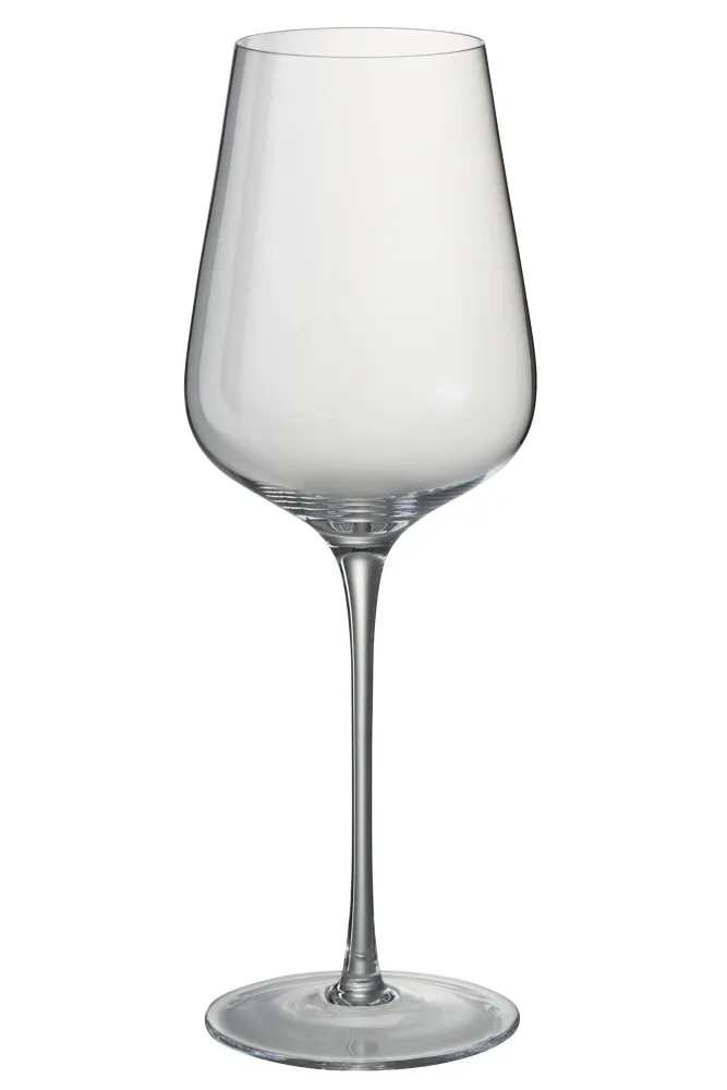 J-Line Drinkglas Rode Wijn Kristalglas Transparant